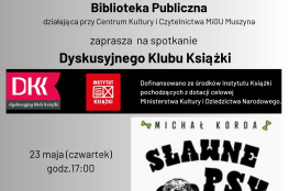 Muszyna Wydarzenie Spotkanie Spotkanie DKK w Bibliotece Publicznej w Muszynie